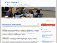 Tablet Screenshot of cytochromec.net